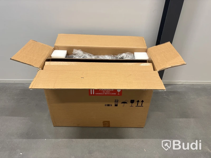 Köksfläkt Smeg Frihängande 900 mm Mattsvart Universiell KLTI9L4MB