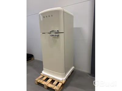 Kyl/Frys Smeg Kombinerad Fristående Creme Vänsterhängd 50's Style FAB50LCR5