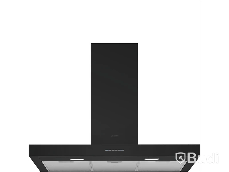 Köksfläkt Smeg Väggmonterad 900 mm Mattsvart Universiell KBT900NE