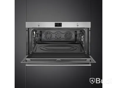 Smeg Thermo-ventilated Compact Oven 90 cm Stainless Steel Classic SFR9302TX