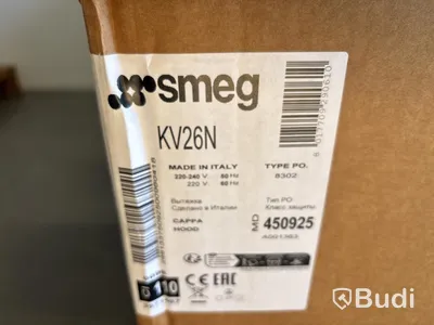 Köksfläkt Smeg Väggmonterad 60 cm, Svart, Universal KV26N