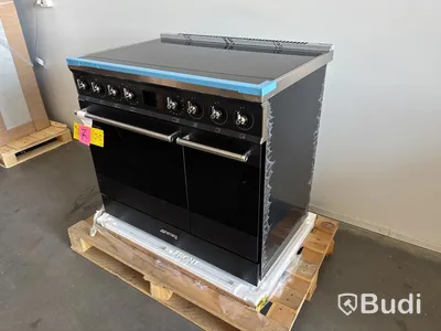 Induktionsspis Smeg 90x60 cm Mattsvart Classic C92IPMB2