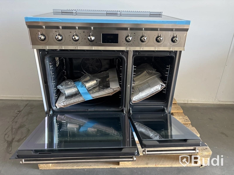 Induktionsspis Smeg 90x60 cm Rostfritt stål Classic C92IPX2