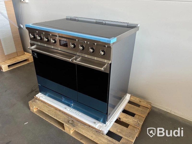 Induktionsspis Smeg 90x60 cm Rostfritt stål Classic C92IPX2