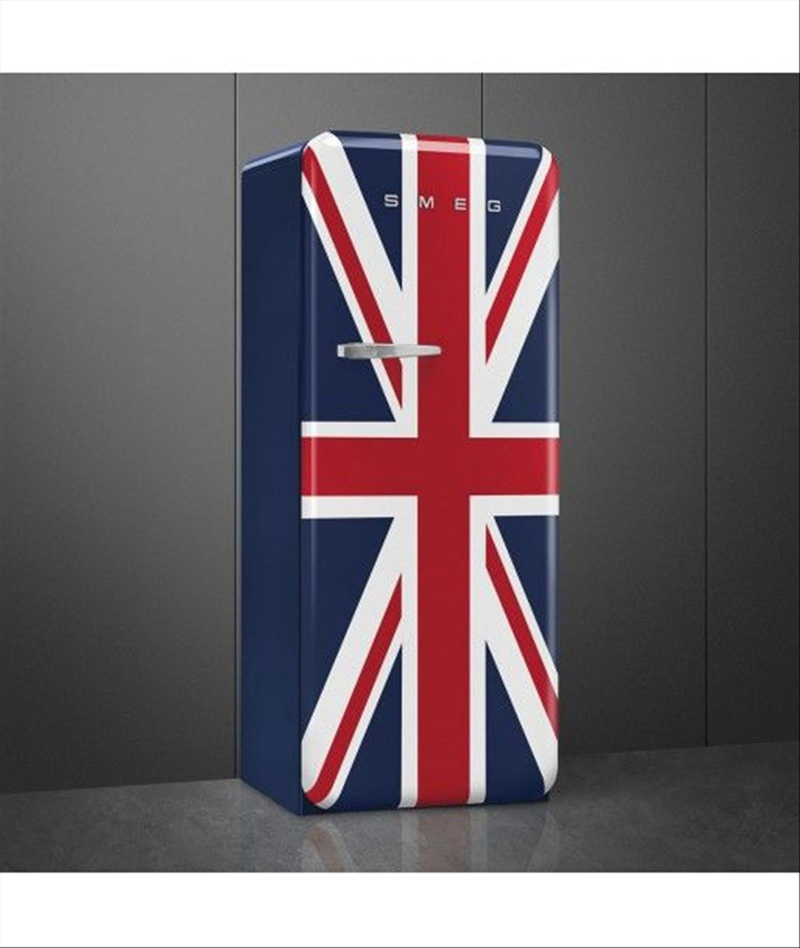 Kylskåp fristående Smeg Union Jack FAB28RDUJ6
