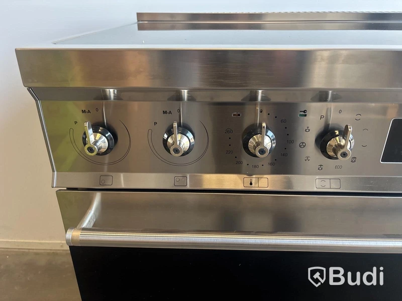 Induktionsspis Smeg 90x60 cm, Rostfritt stål, Classic C92IPX2