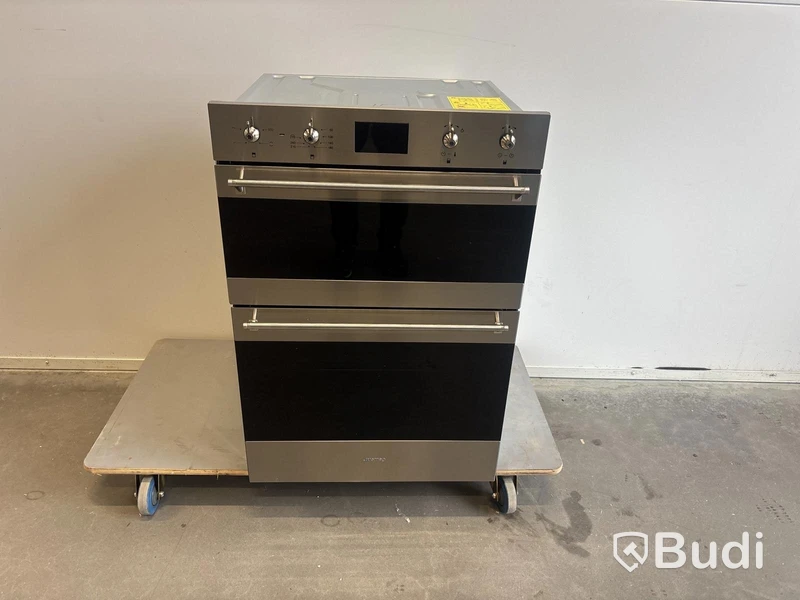Dubbelugn Smeg Inbyggd, Rostfritt stål Classic DOSF6390X