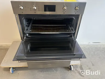 Dubbelugn Smeg Inbyggd, Rostfritt stål Classic DOSF6390X