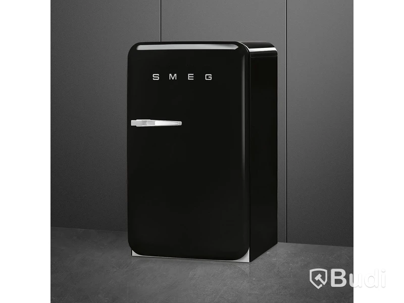 Kylskåp Smeg Svart, 50's Style retro FAB10RBL6