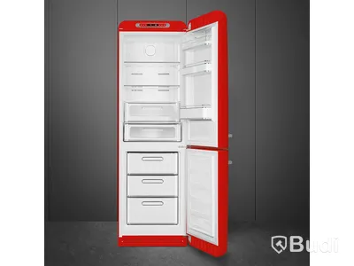 Smeg Fridge/Freezer, Red, 50's Style Retro FAB32RRD6