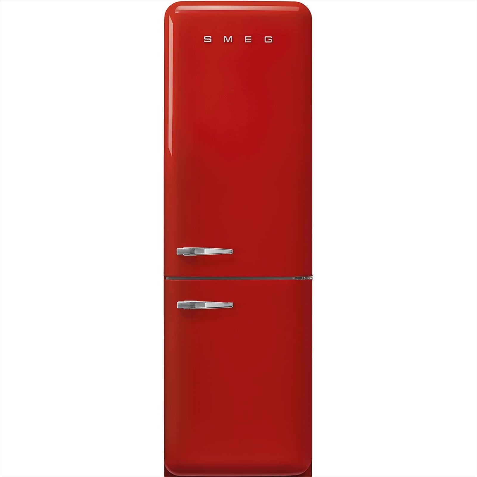 Kombinerad Kyl/Frys Smeg, Röd, 50's Style retro FAB32RRD6