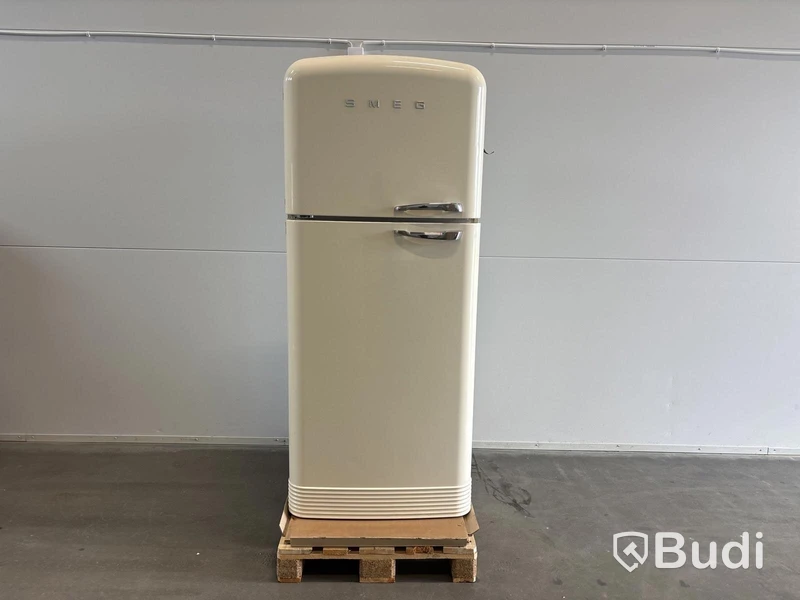 Smeg Fridge/Freezer, Cream, 50's Style Retro FAB50LCR5