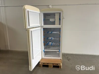 Smeg Fridge/Freezer, Cream, 50's Style Retro FAB50LCR5