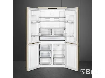 French door Kyl & Frys Smeg, 4 dörrar, Creme, Colonial FQ60CPO6
