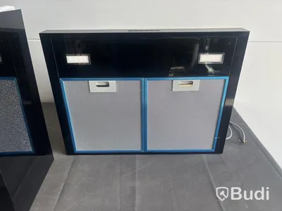 Köksfläkt Smeg Väggmonterad 60 cm, Svart, Universal KBT600BL