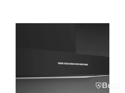 Köksfläkt Smeg Väggmonterad  90 cm, Mattsvart, Universal KBT900NE