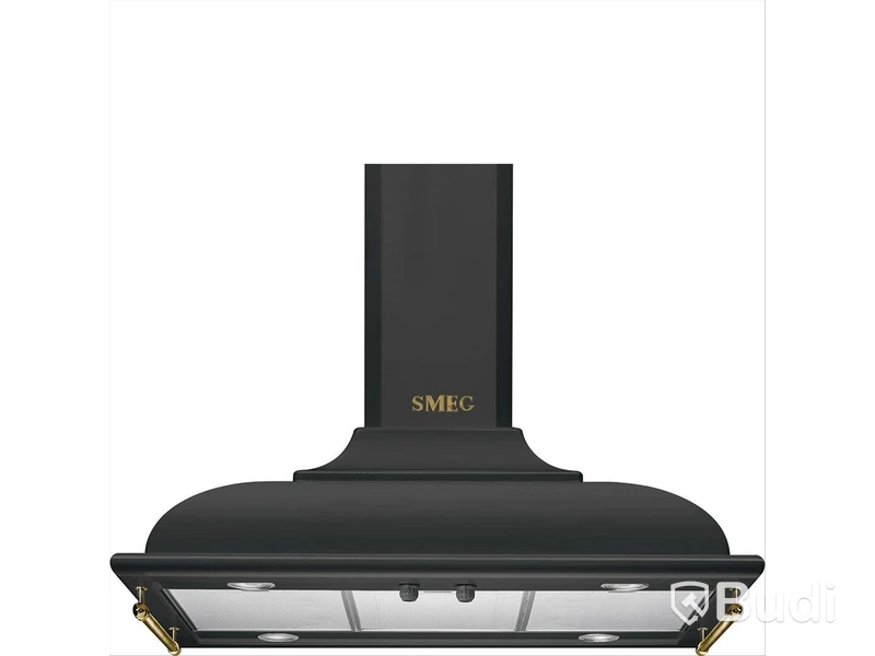 Köksfläkt Smeg Frihängande 90 cm, Antracit, Cortina KCI19AOE