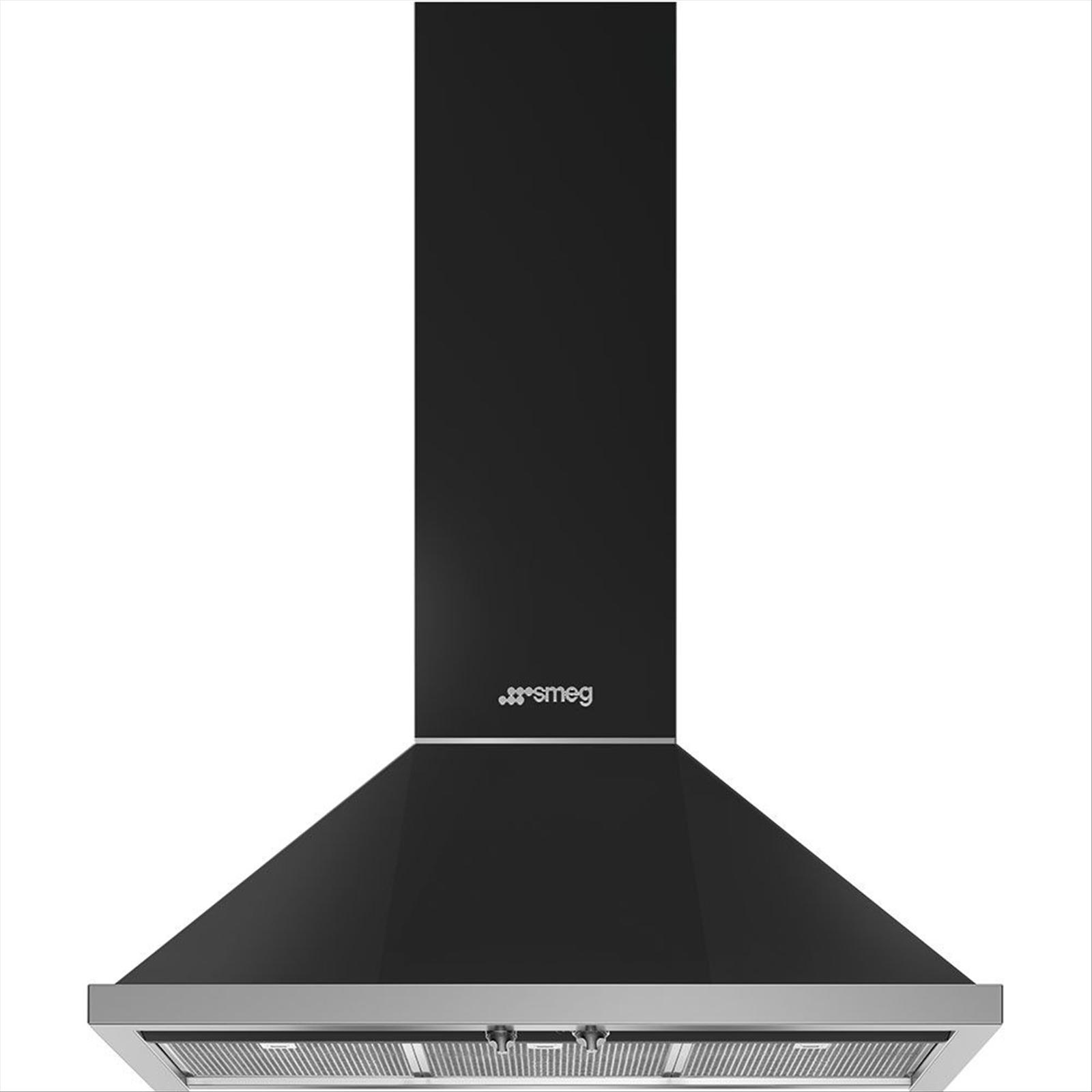 Köksfläkt Smeg Väggmonterad 90 cm, Antracit, Portofino KPF9AN