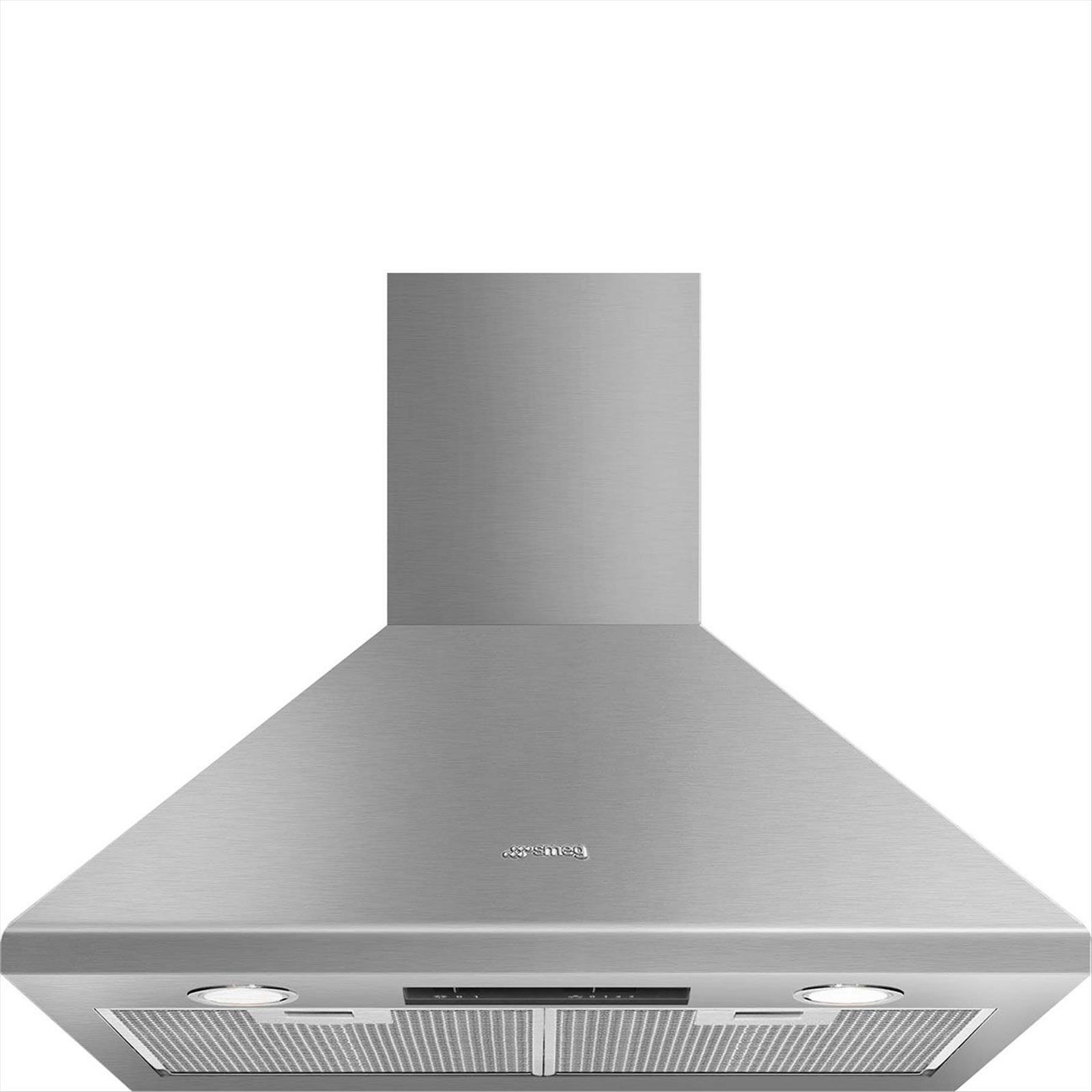 Köksfläkt Smeg Väggmonterad 60 cm, Rostfritt stål, Universal KSED65XE