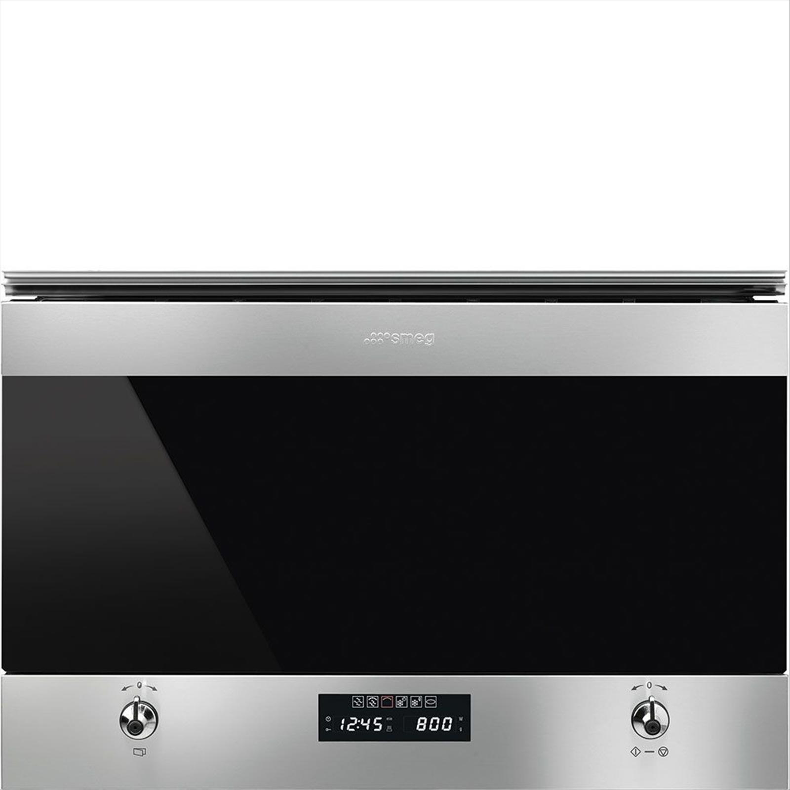 Mikrovågsugn Smeg Inbyggd, Rostfritt stål, Classic MP322X1