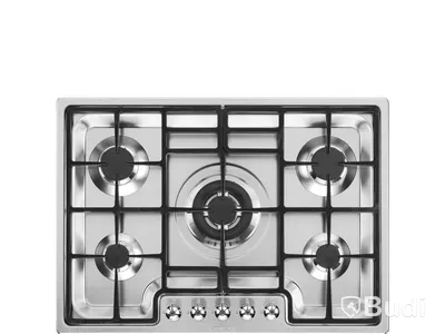 Gashäll Smeg 70/75 cm, Rostfritt stål, Classic PGF75-4