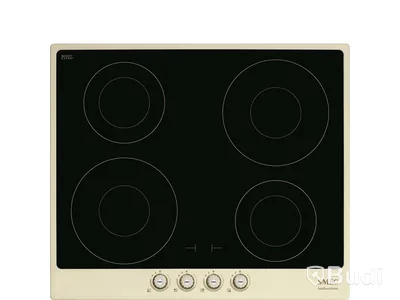 Induktionshäll Smeg 60 cm, Creme,  Cortina SI764POM