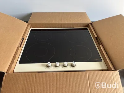 Induktionshäll Smeg 60 cm, Creme,  Cortina SI764POM