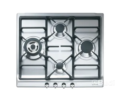 Gashäll Smeg 60 cm, Rostfritt stål, Classic SER60SGH3