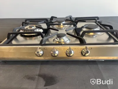 Gashäll Smeg 60 cm, Rostfritt stål, Classic SER60SGH3