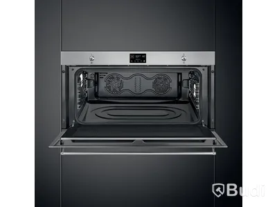 Termoventilerad ugn Smeg Kompaktugn 90 cm, Rostfritt stål, Classic SFR9302TX