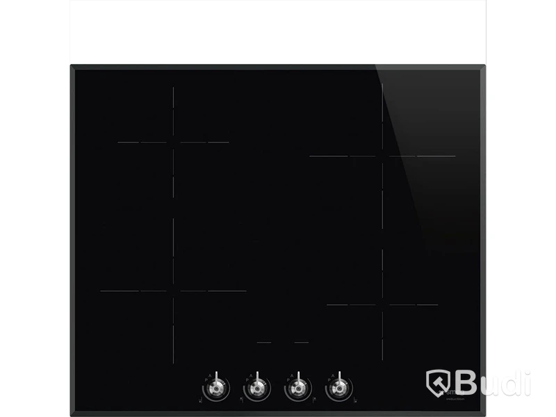 Induktionshäll Smeg 60 cm, Svart, Classic, SI364BM