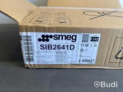 Induktionshäll Smeg 60 cm, Svart, Universal SIB2641D
