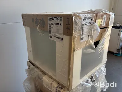 Kombinationsmikrovågsugn Smeg Kompaktugn 45 cm, Svart, Linea SO4102M1B3