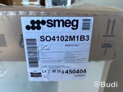 Kombinationsmikrovågsugn Smeg Kompaktugn 45 cm, Svart, Linea SO4102M1B3