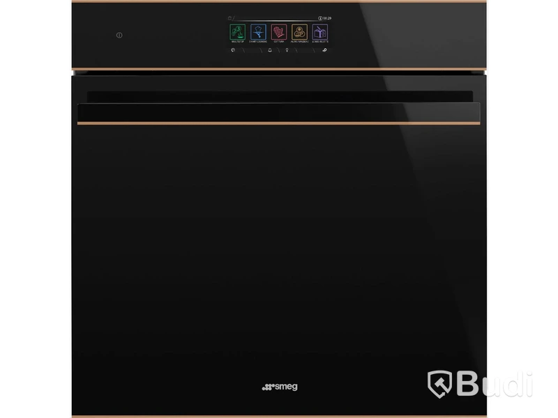 Kombinationsmikrougn Smeg 60cm, Svart, Dolce Stil Novo SO6606APNR