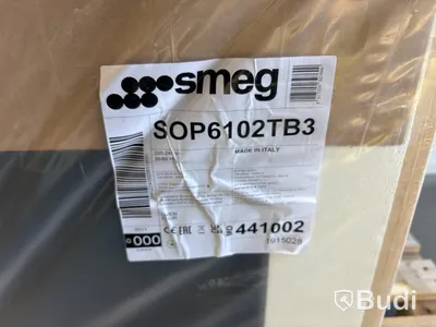 Termoventilerad ugn Smeg Svart, Linea SOP6102TB3