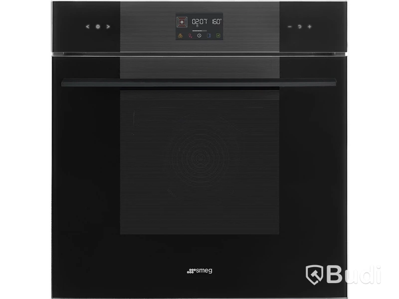 Termoventilerad ugn Smeg Svart, Linea SOP6102TB3