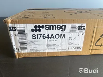Induktionshäll Smeg 60 cm, Antracit, Cortina SI764AOM