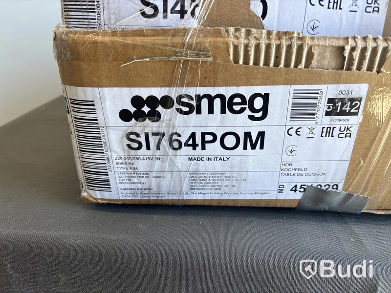 Smeg Induction Hob 60 cm, Cream, Cortina SI764POM