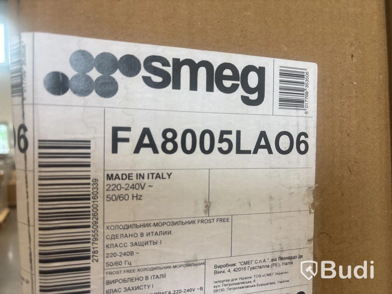 Kyl/Frys  Smeg Kombinerad, Antracit, Colonial Fristående, Vänsterhängd FA8005LAO6
