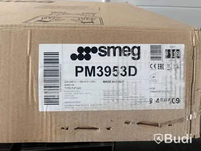 Smeg combined gas and induction hob, 90 cm, black PM3953D