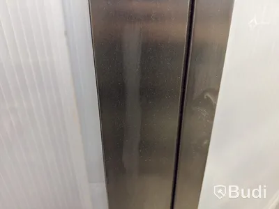 Stainless steel door