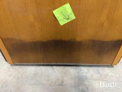 Solid wood security door