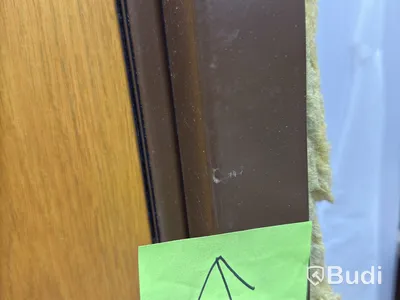 Solid wood security door