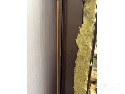 Solid wood security door