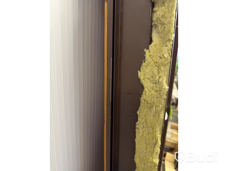 Solid wood security door