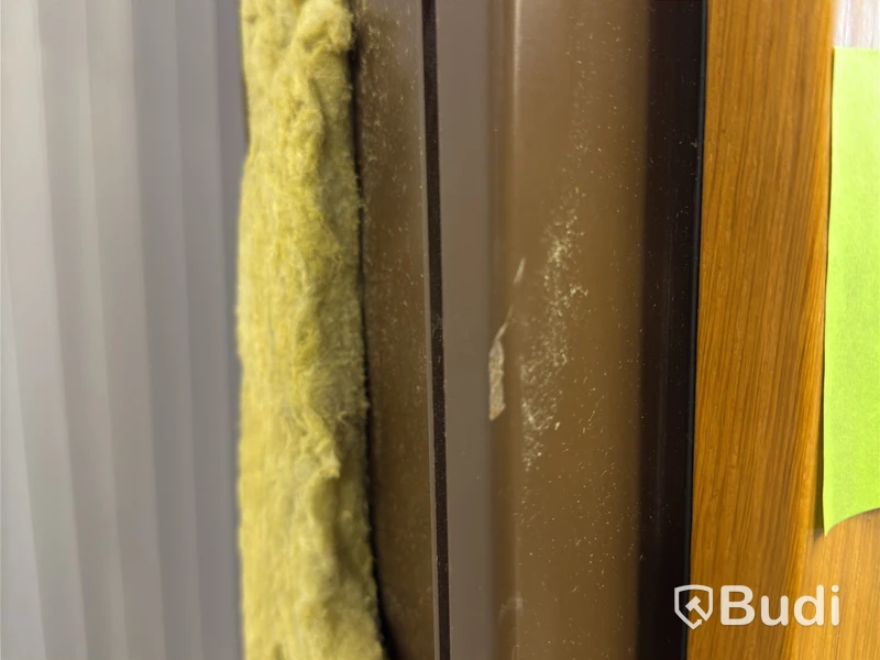 Solid wood security door
