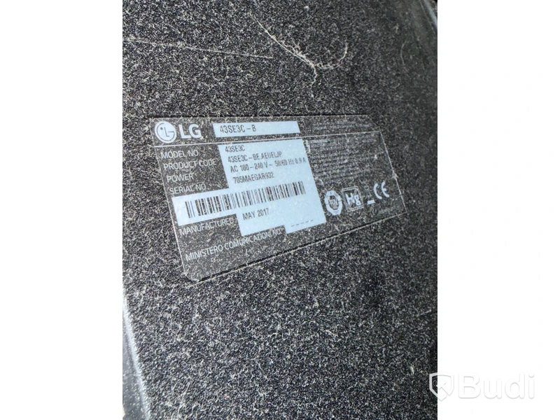 3st skärmar, LG 43SE3C-B, 43 tum, svart