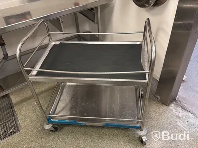 Serveringsvagn, rostfri