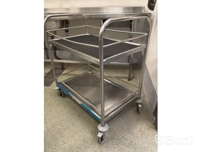 Serveringsvagn, rostfri